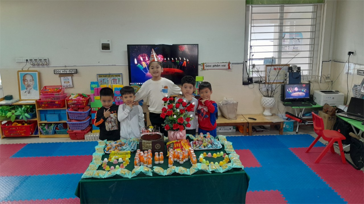 Chúc mừng sinh nhật bé Khải Minh lớp A1