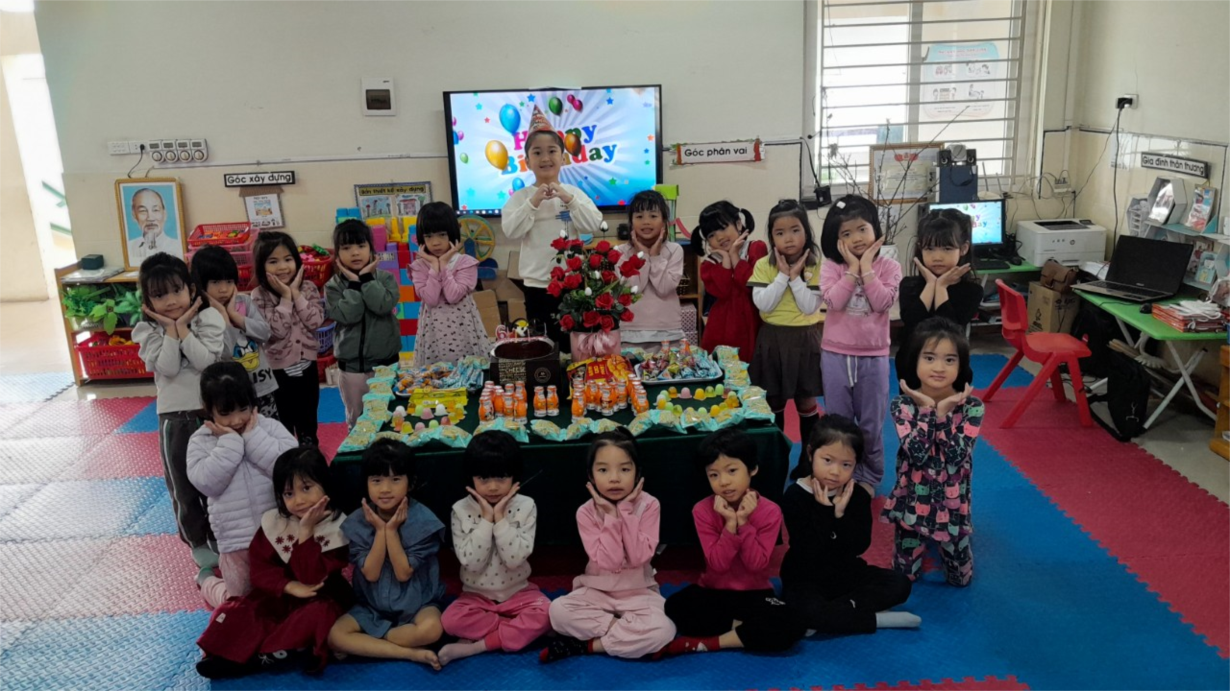 Chúc mừng sinh nhật bé Khải Minh lớp A1