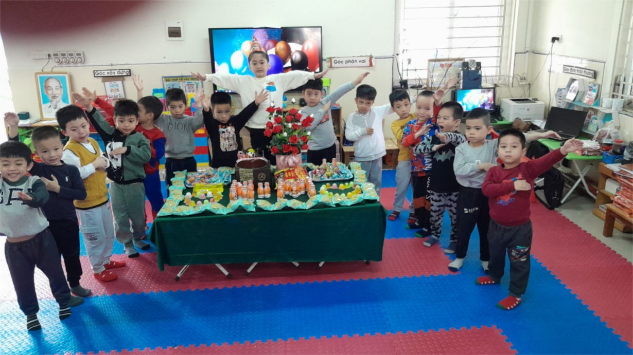 Chúc mừng sinh nhật bé Khải Minh lớp A1