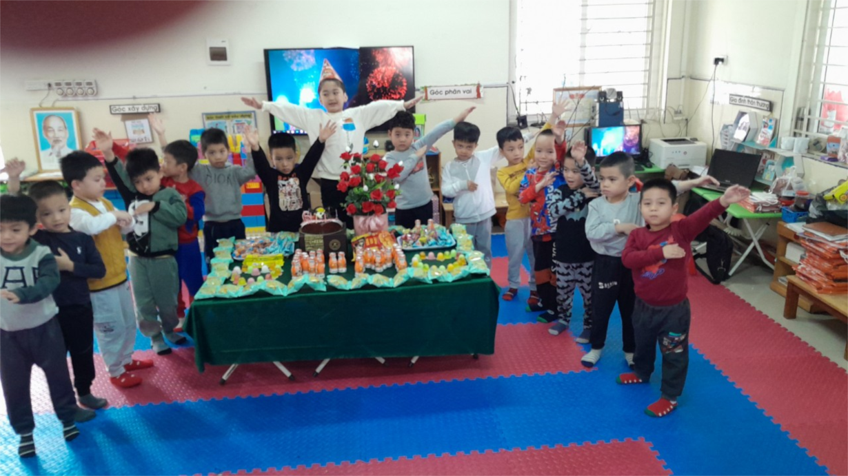 Chúc mừng sinh nhật bé Khải Minh lớp A1