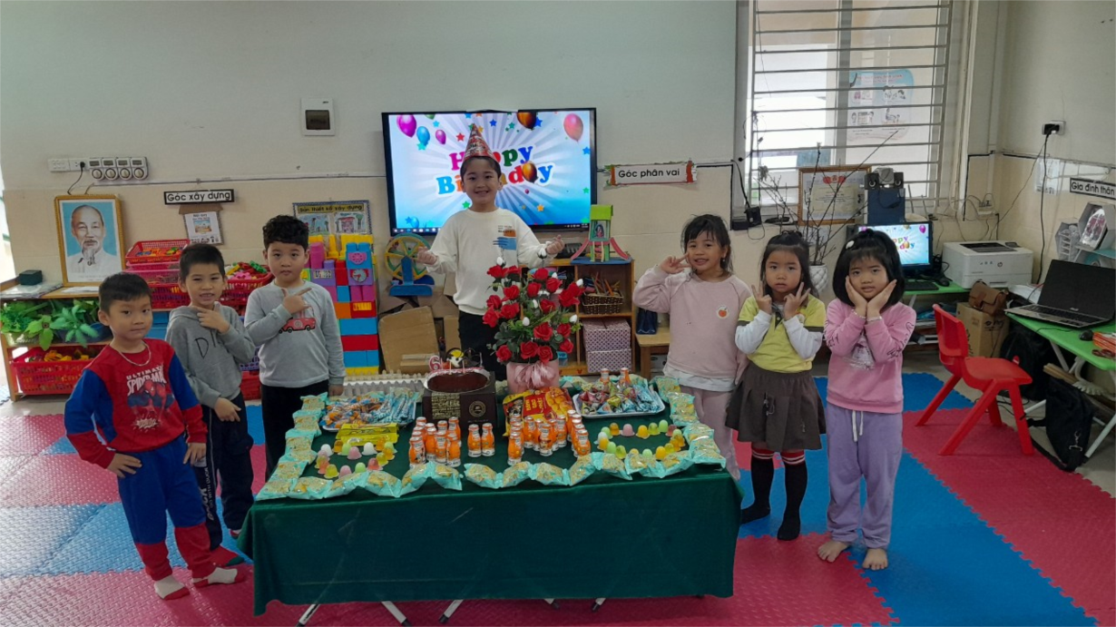 Chúc mừng sinh nhật bé Khải Minh lớp A1