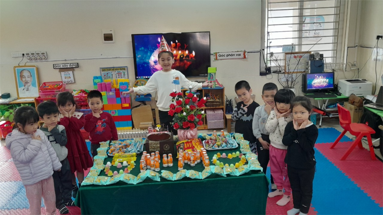 Chúc mừng sinh nhật bé Khải Minh lớp A1