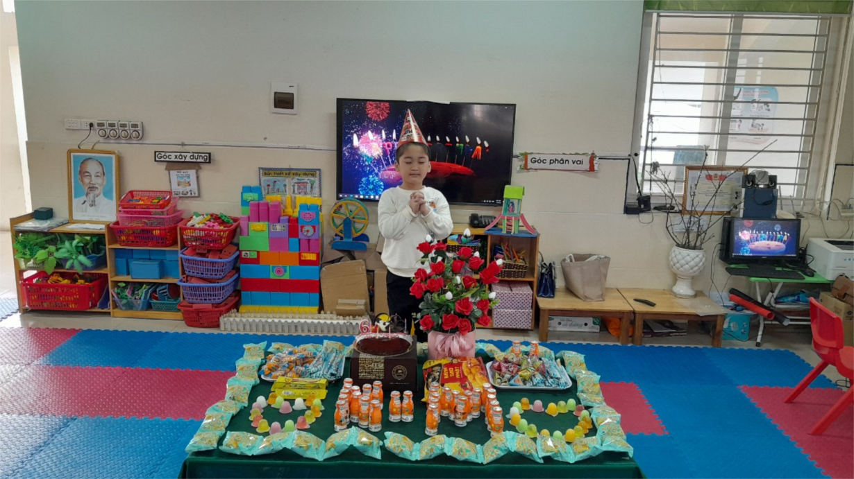 Chúc mừng sinh nhật bé Khải Minh lớp A1
