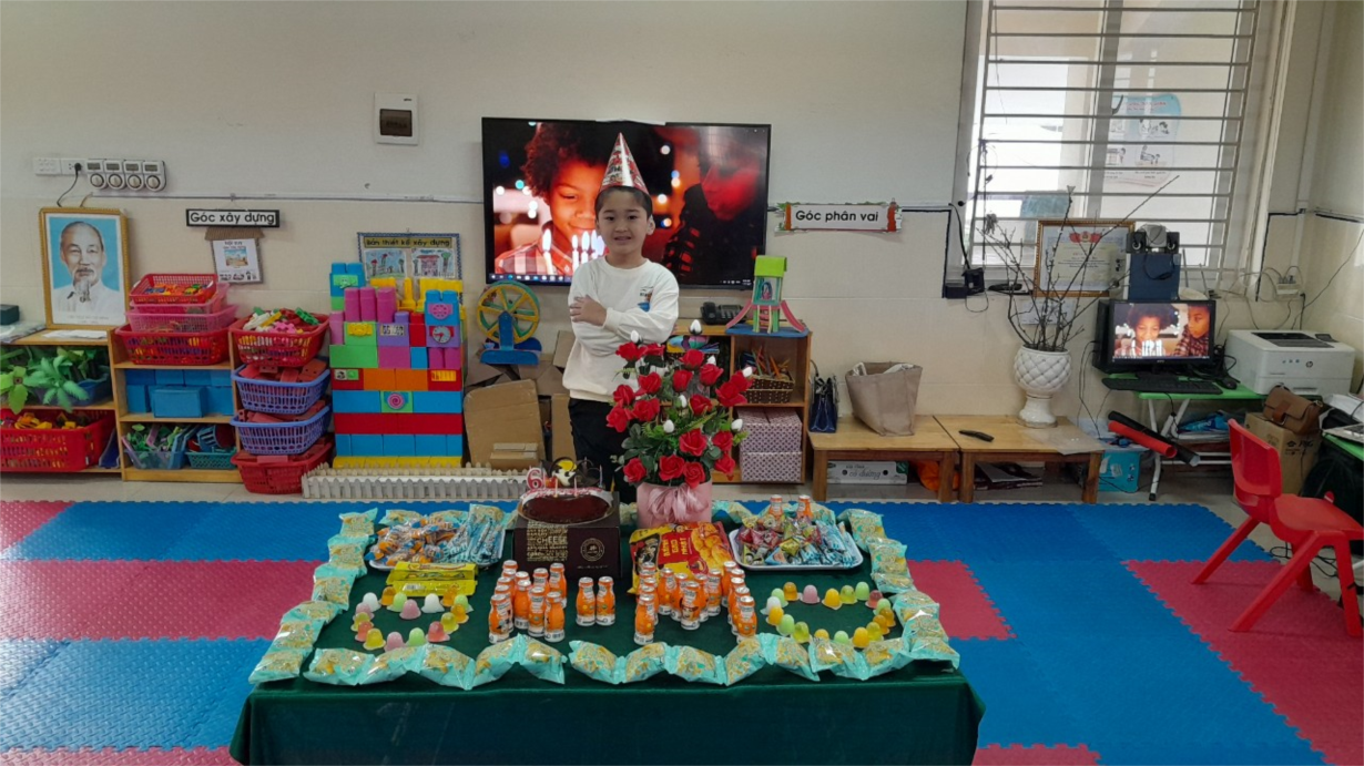 Chúc mừng sinh nhật bé Khải Minh lớp A1