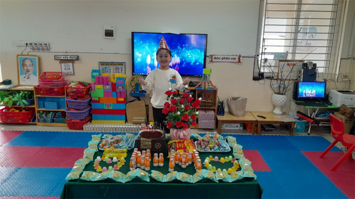 Chúc mừng sinh nhật bé Khải Minh lớp A1