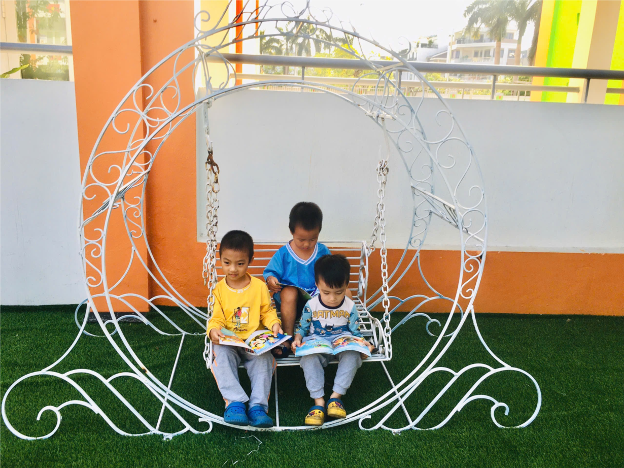 Các bé MGN B4 hưởng ứng tuần lễ học tập suốt đời