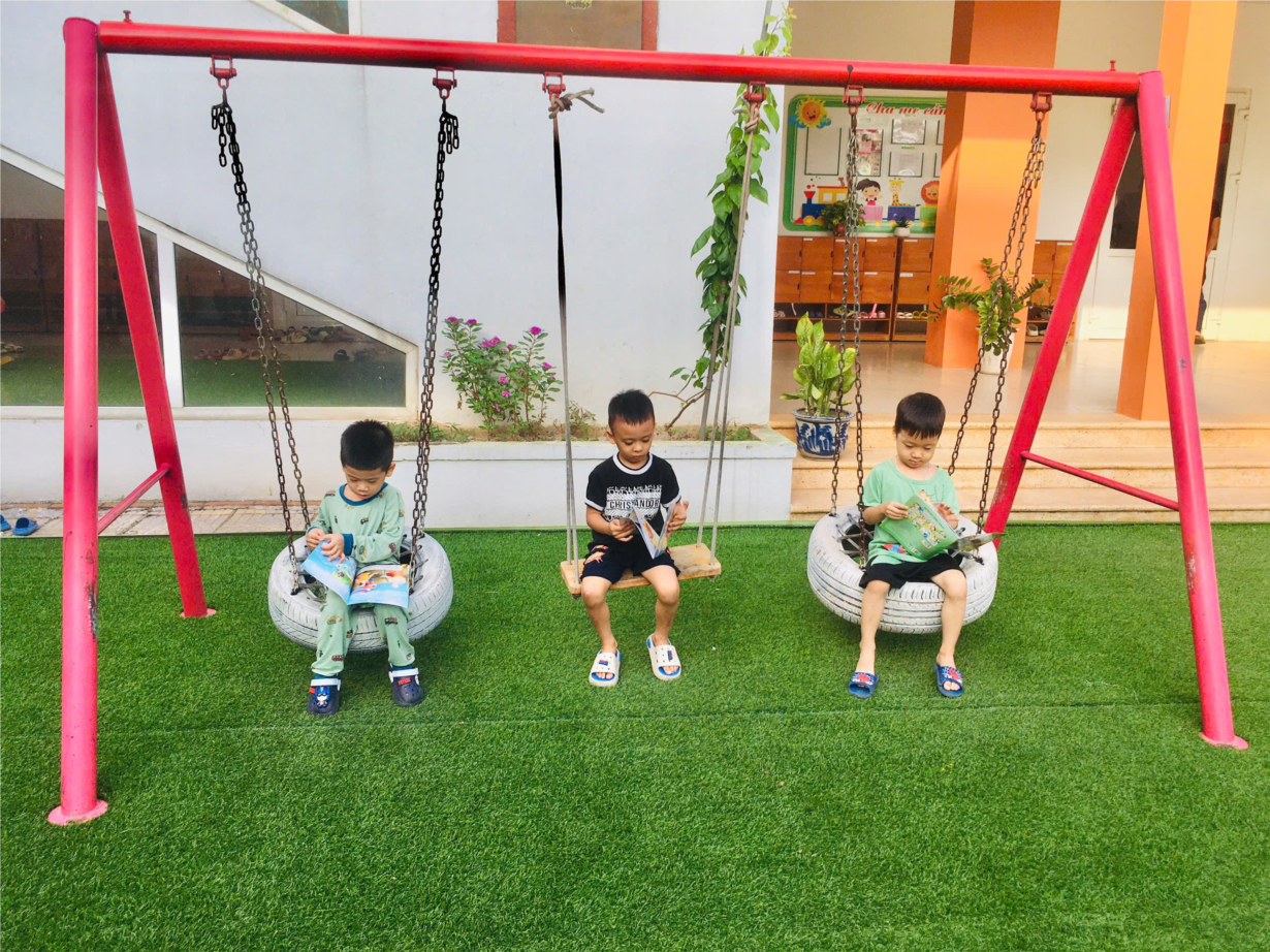 Các bé MGN B4 hưởng ứng tuần lễ học tập suốt đời