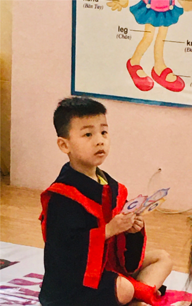 Các bé MGN B4 tham gia thi   Rung chuông vàng 