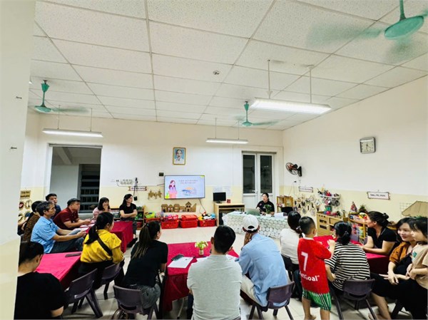 Họp phụ huynh đầu năm học 2024-2025 của lớp MGL A2