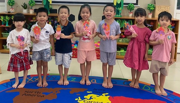 Ảnh đẹp tháng 7/2024 lớp MGL A4