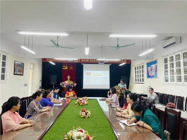 Ảnh hoạt của Chi bộ Đảng nhà trường