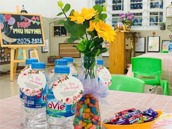 Họp CMHS đầu năm- Lớp MGL A4