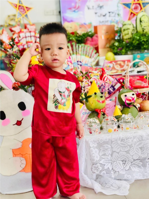 Các con lớp NTD3 vui tết trung thu (Album ảnh đẹp tháng 10)