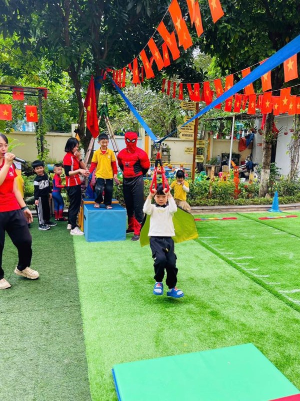 🌻🌻 TRƯỜNG MẦM NON HOA HƯỚNG DƯƠNG PHỐI HỢP VỚI TRUNG TÂM GIÁO DỤC PHÁT TRIỂN THỂ CHẤT GYMKIDS TỔ CHỨC SỰ KIỆN “SIÊU ANH HÙNG” CHO 100% CÁC BÉ TRONG NHÀ TRƯỜNG 💐💐