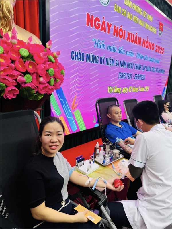 💖💕TRƯỜNG MẦM NON HOA HƯỚNG DƯƠNG TÍCH CỰC THAM GIA “ NGÀY HỘI XUÂN HỒNG NĂM 2025”, HIẾN MÁU ĐẦU XUÂN - NHÂN LÊN HẠNH PHÚC, CHÀO MỪNG 94 NĂM NGÀY THÀNH LẬP ĐOÀN TNCS HỒ CHÍ MINH