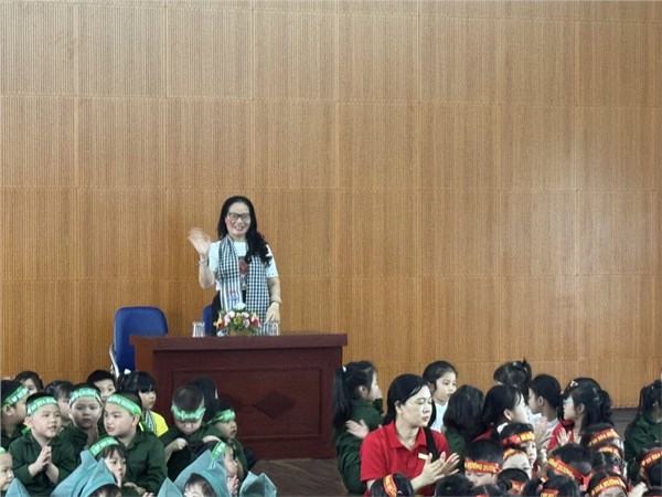 💞💕 TRƯỜNG MẦM NON HOA HƯỚNG DƯƠNG CHÀO MỪNG  NGÀY HỘI NON SÔNG” KỶ NIỆM 50 NĂM GIẢI PHÓNG MIỀN NAM, THỐNG NHẤT ĐẤT NƯỚC