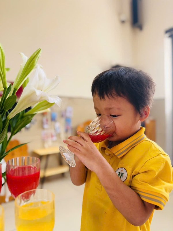 🎉 Trường MN Hoa Hướng Dương tổ chức tiệc buffet - Mừng sinh nhật Bác Hồ 19/5 và tổng kết năm học 2024-2025 🎉