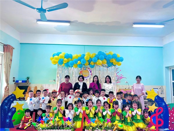 Hội thi giáo viên giỏi cấp trường lớp MGN B1