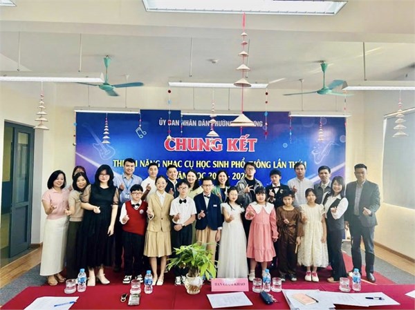 CHUNG KHẢO TÀI NĂNG NHẠC CỤ HS PHỔ THÔNG LẦN THỨ NHẤT PHƯỜNG VIỆT HƯNG