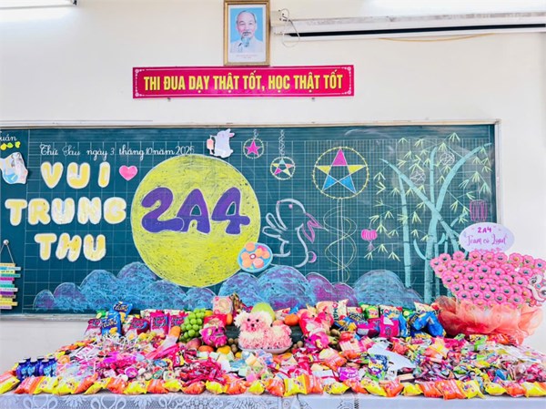 Trung thu rộn ràng tại nhà trường