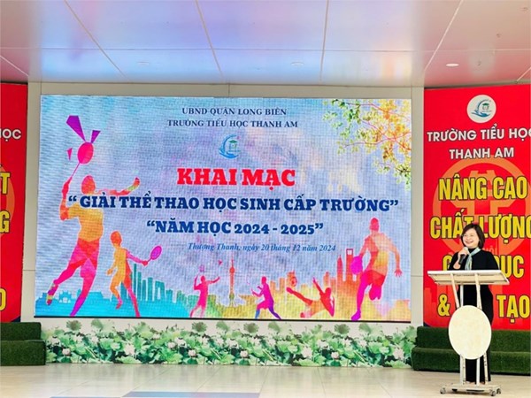 Tổ chức Hội khỏe Phù Đổng cấp trường.