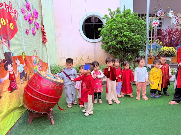 Hoạt động trải nghiệm:  Trò chơi dân gian  của các bé lớp MGB C3