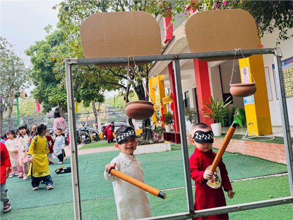 Ảnh giao lưu trò chơi dân gian