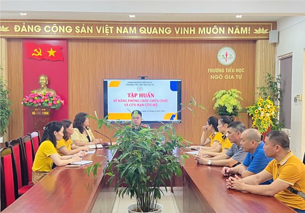 Tập huấn, tuyên truyền kĩ năng phòng cháy, chữa cháy và cứu nạn, cứu hộ