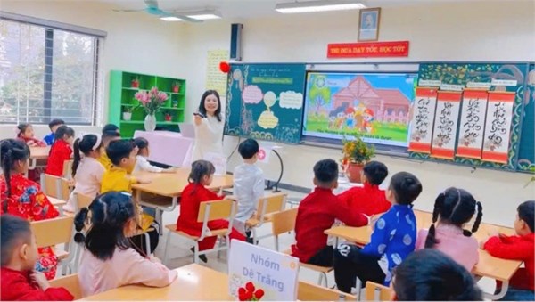 Chuyên đề cấp trường môn Tự nhiên xã hội lớp 1A5